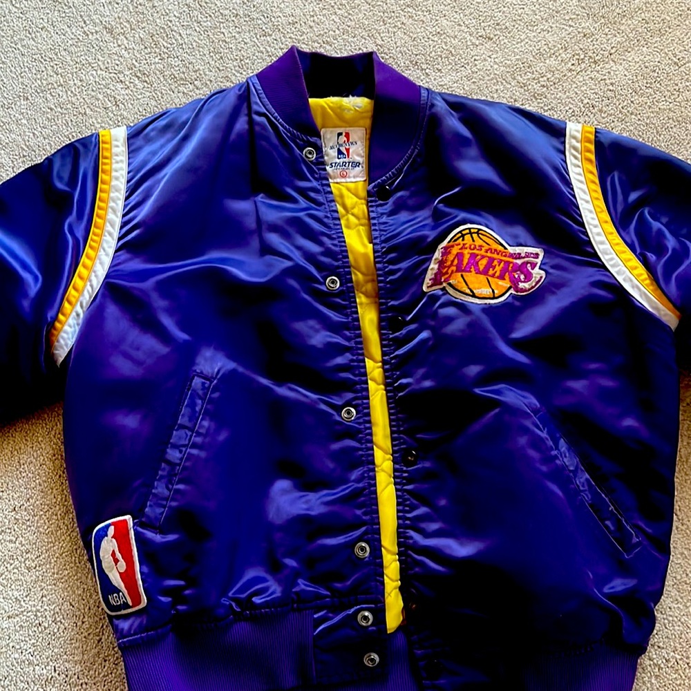 Vintage Lakers starter jacket